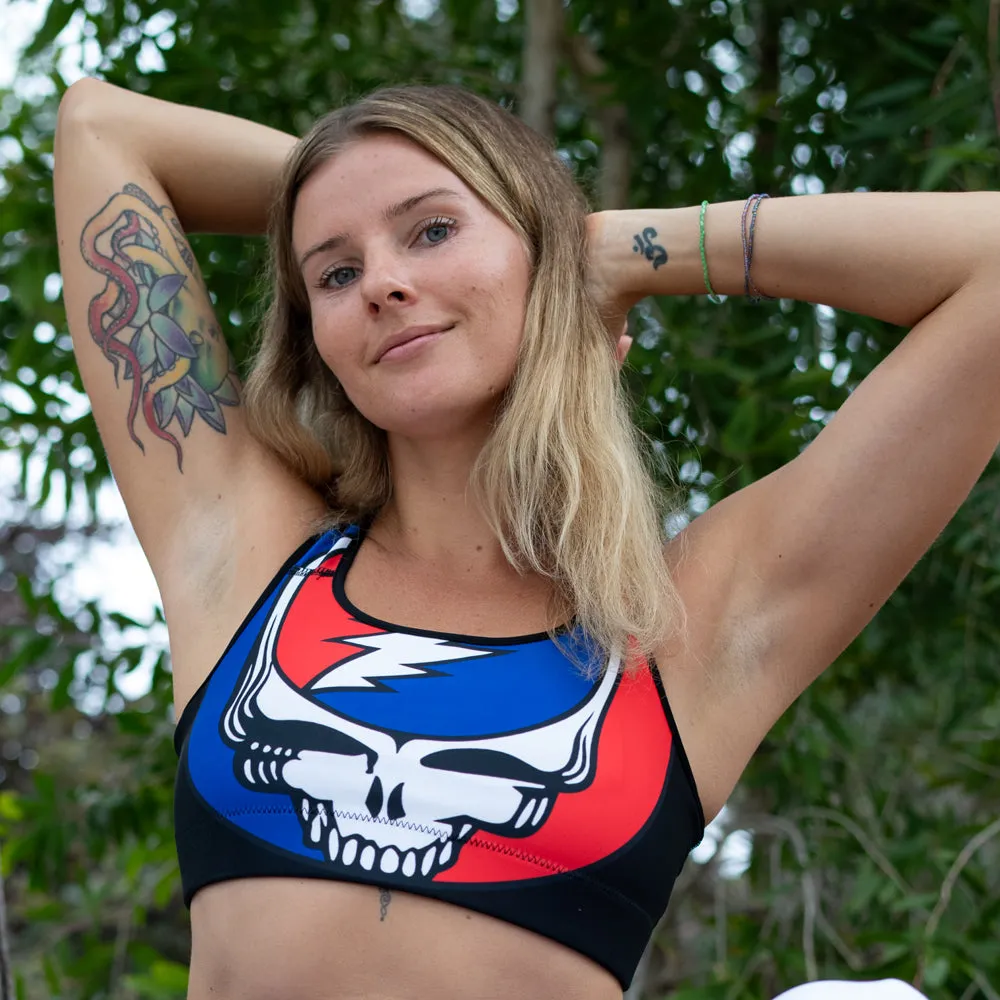 Grateful Dead | Sports Bra | Stealie Strong