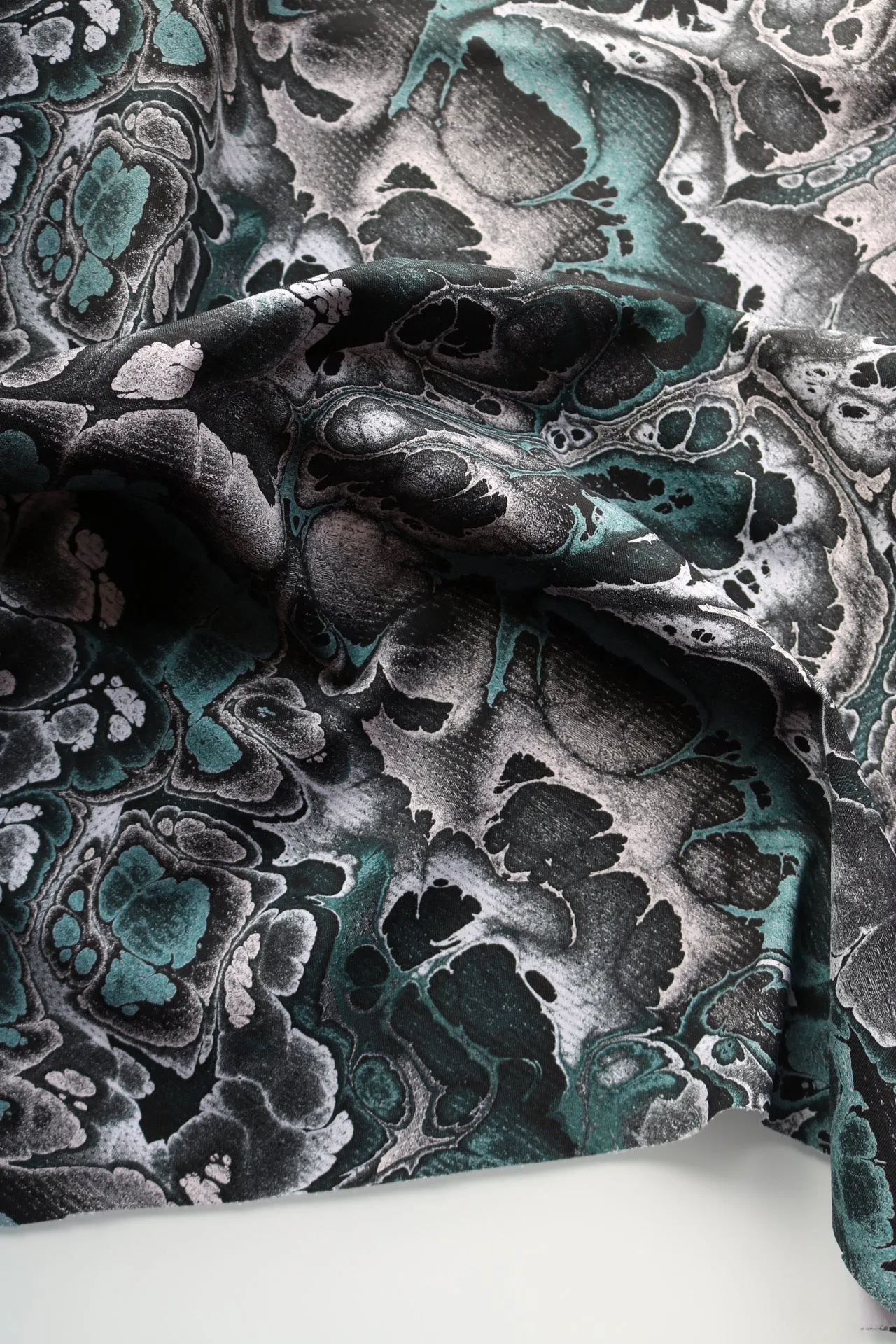 Gray/Teal Basalt Premium Athletic Nylon/Spandex