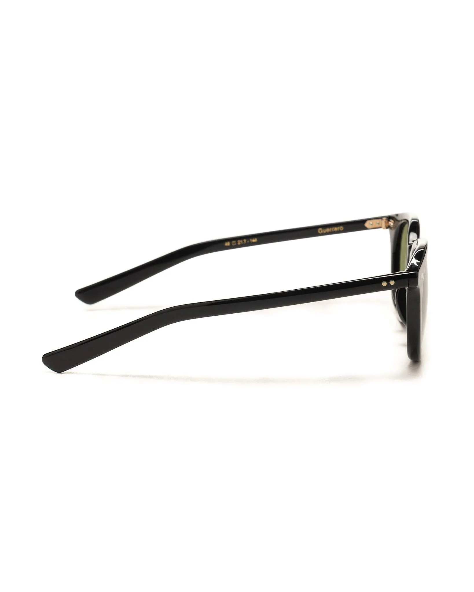 Guerrero 48 Sunglasses Black / Green