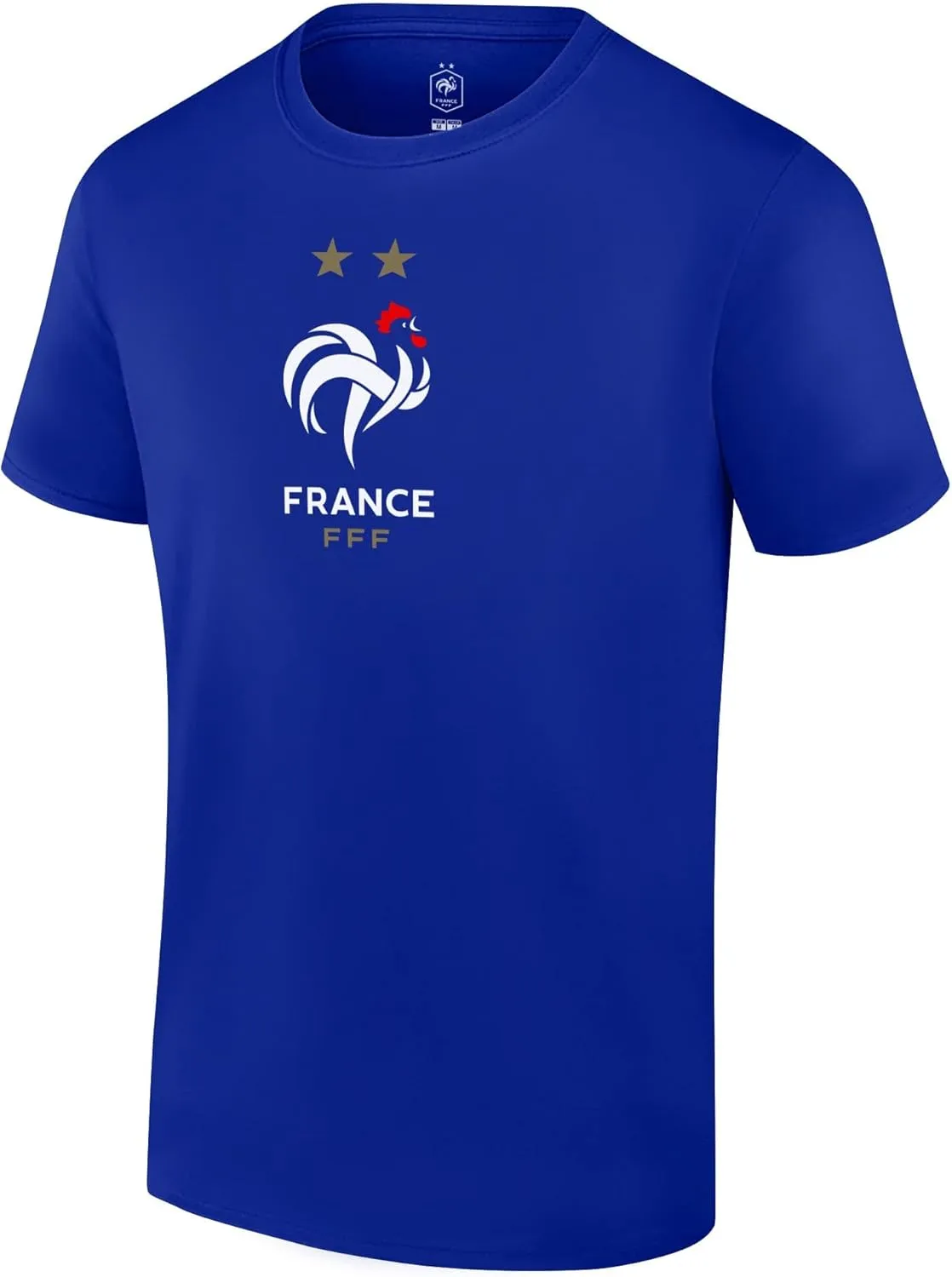 Icon Sports Officially Licensed France Football Federation Soccer T-Shirt, Unisex Adult Cotton Fan Tee
