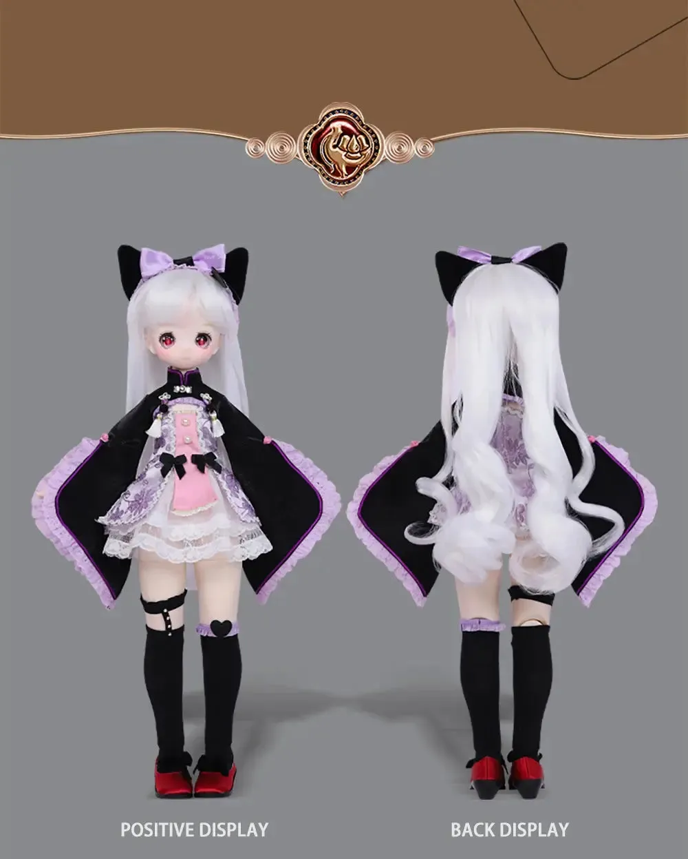 ICY DBS 1/4 Dream Fairy Chinese Hibiscus Doll – 40cm SD Anime Toy with Mechanical Joints & Official Makeup