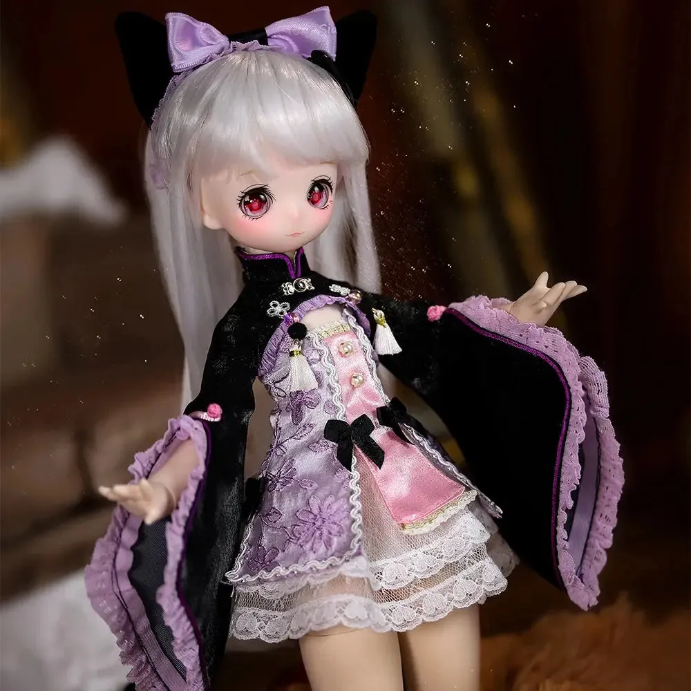 ICY DBS 1/4 Dream Fairy Chinese Hibiscus Doll – 40cm SD Anime Toy with Mechanical Joints & Official Makeup