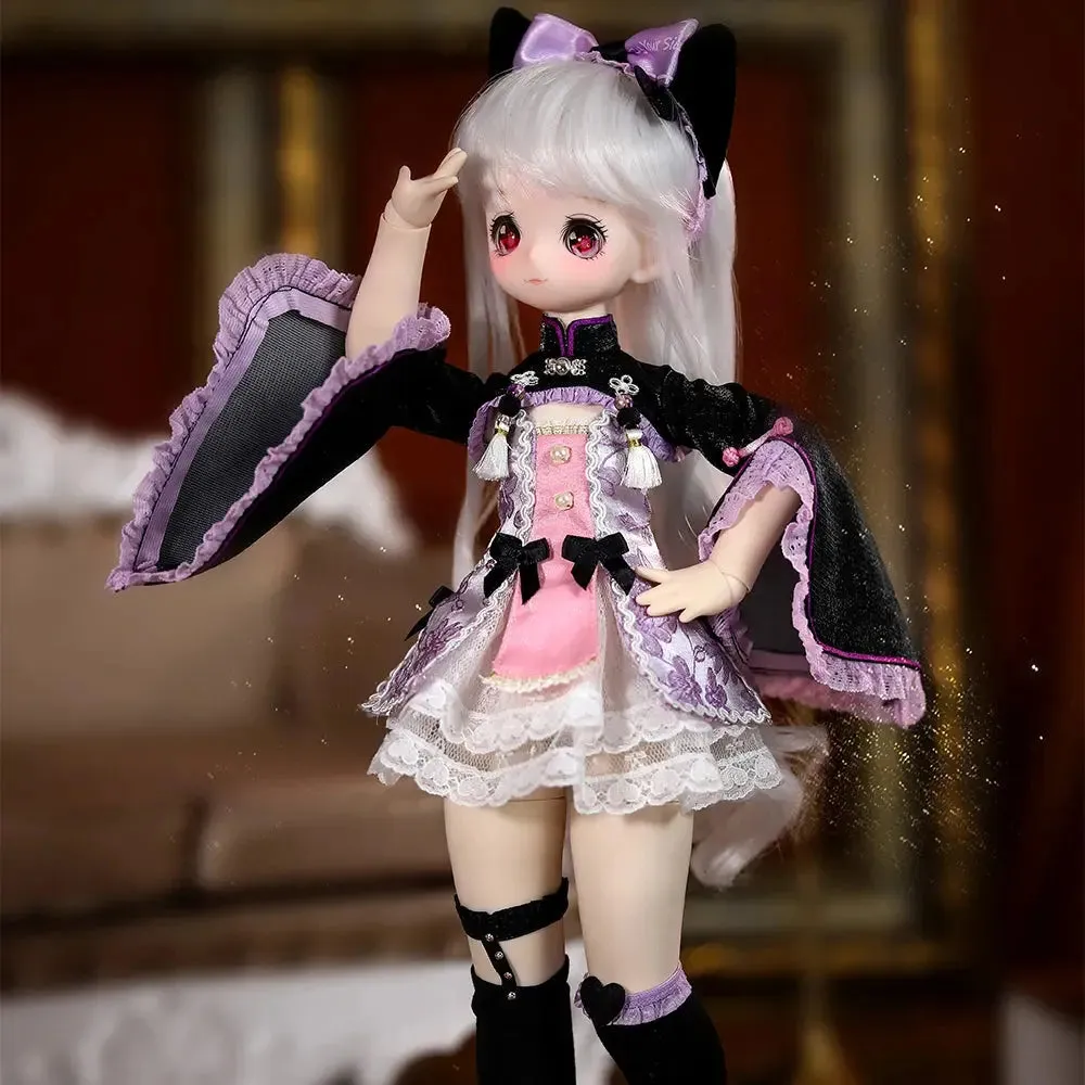 ICY DBS 1/4 Dream Fairy Chinese Hibiscus Doll – 40cm SD Anime Toy with Mechanical Joints & Official Makeup