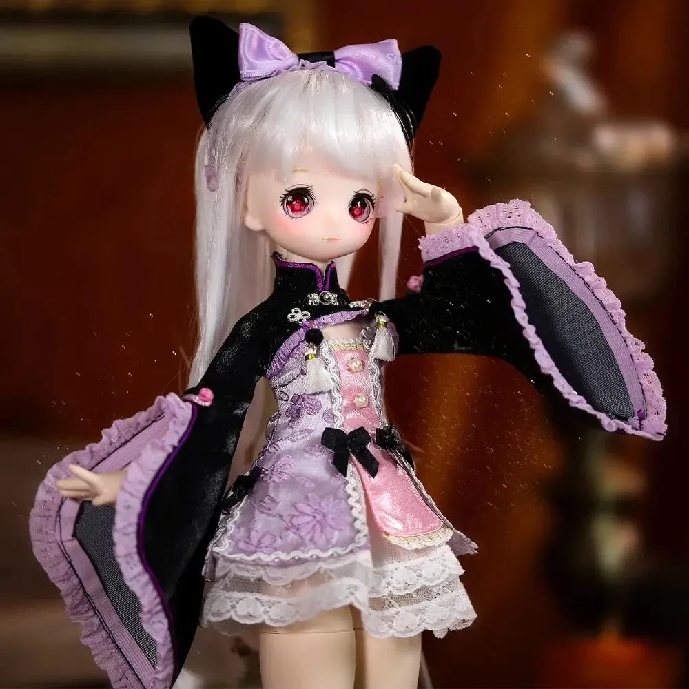 ICY DBS 1/4 Dream Fairy Chinese Hibiscus Doll – 40cm SD Anime Toy with Mechanical Joints & Official Makeup