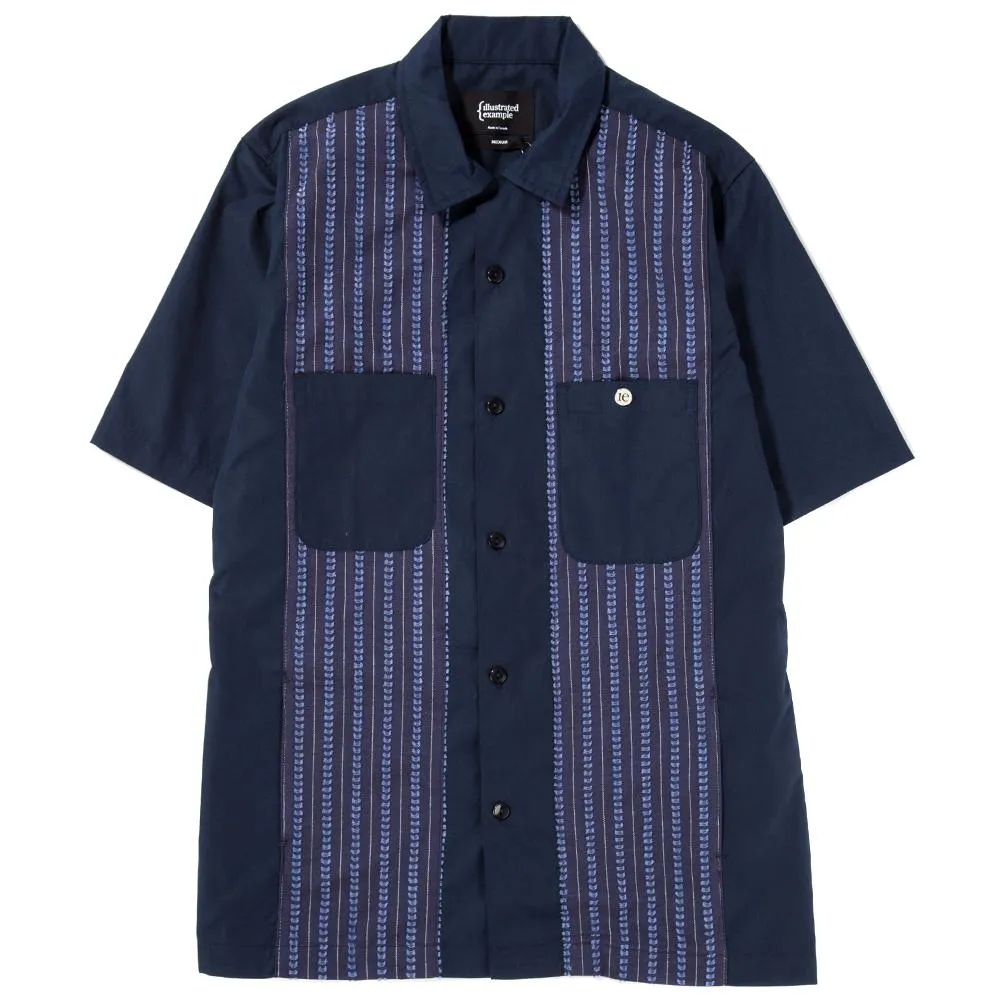 {ie Camp Shirt Navy / Navy