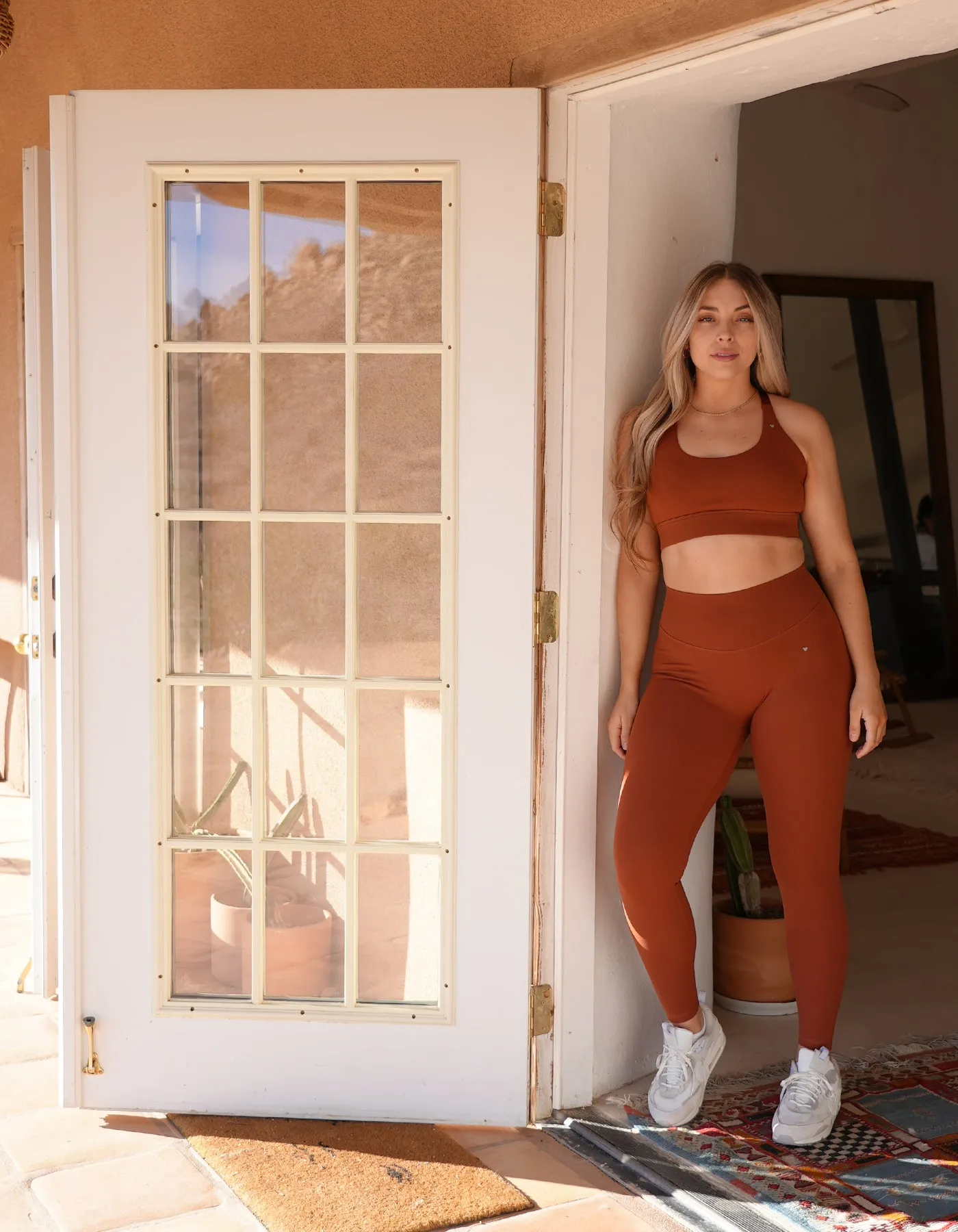 Impact Sports Bra - Terracotta