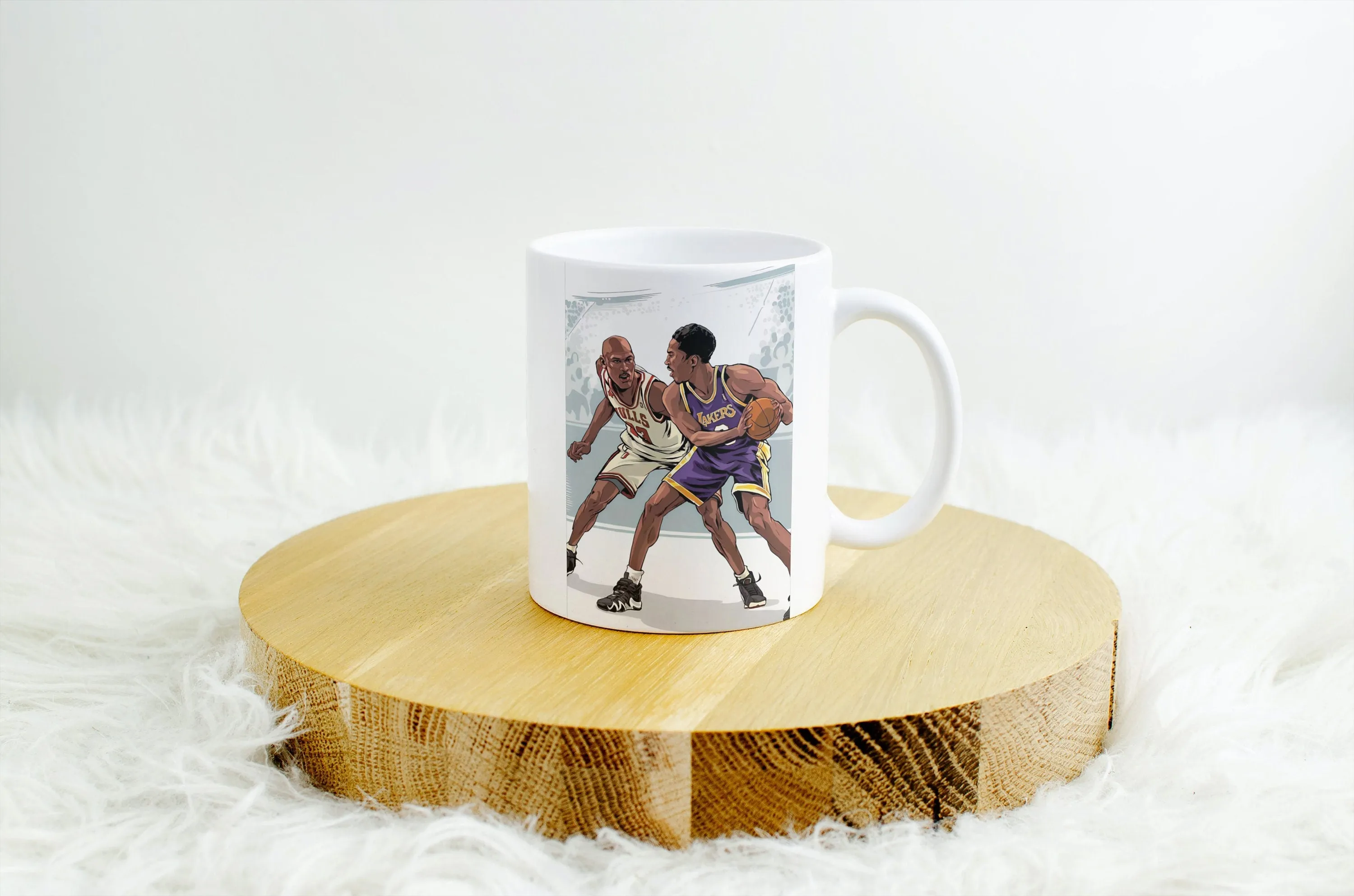 Jordan And Kobe In Action PRINTABLE ART, Michael Jordan & Kobe Bryant Posters, Sports Prints, Basketball Gifts For Men, Basketball Poster
