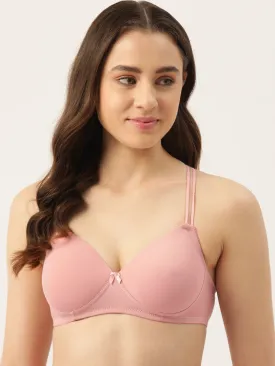Leading Lady Women's Solid Lightly Padded Women T-Shirt Bra BRA-4072-1