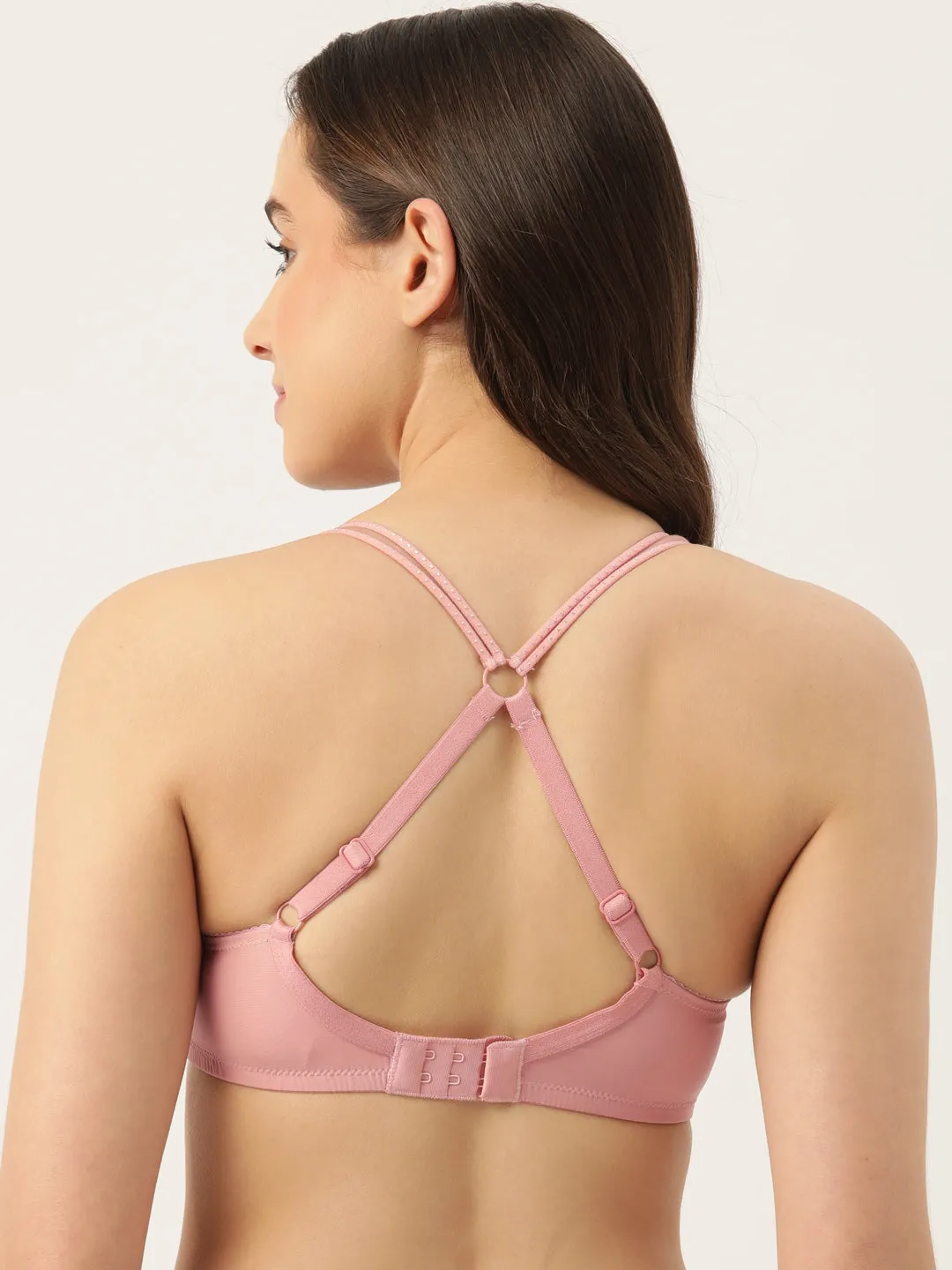 Leading Lady Women's Solid Lightly Padded Women T-Shirt Bra BRA-4072-1