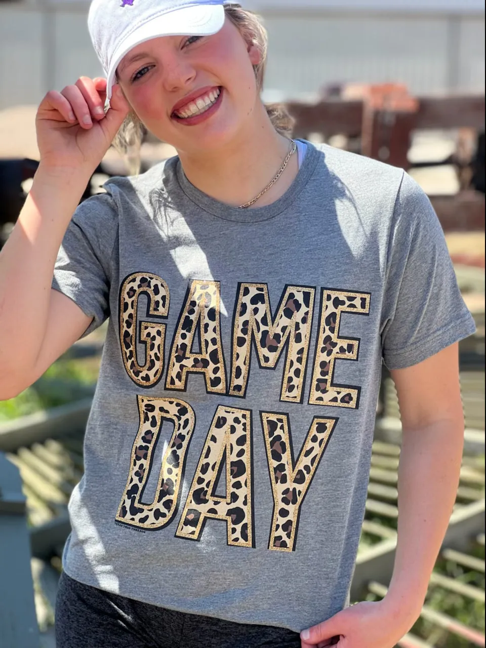 Leopard GAME DAY Graphic Tee by Texas True Threads