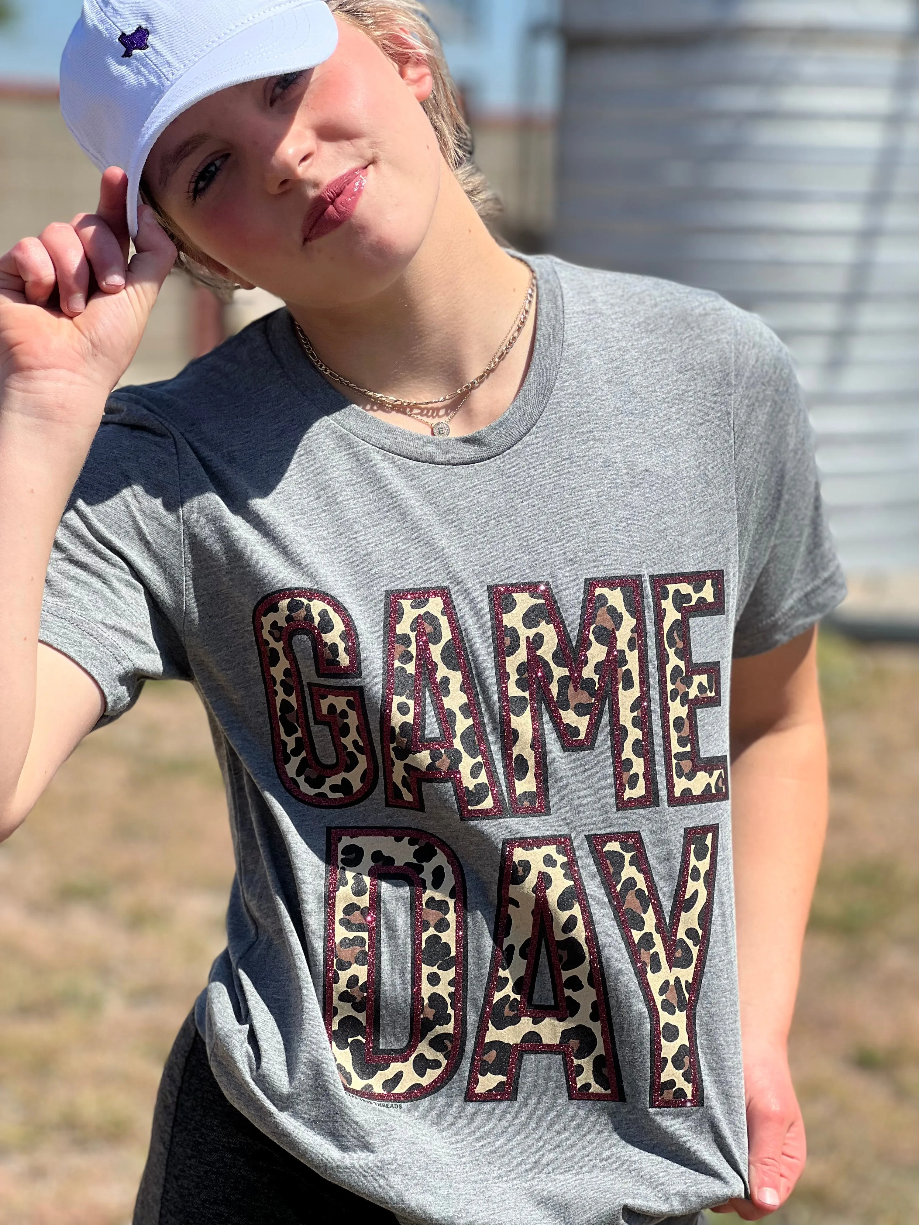 Leopard GAME DAY Graphic Tee by Texas True Threads