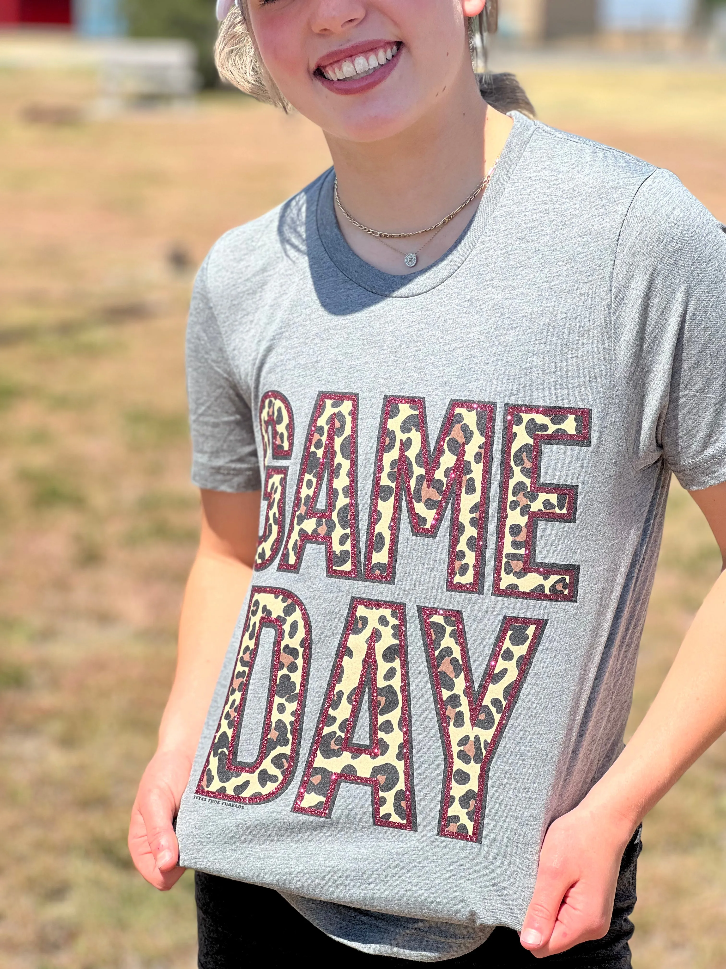 Leopard GAME DAY Graphic Tee by Texas True Threads