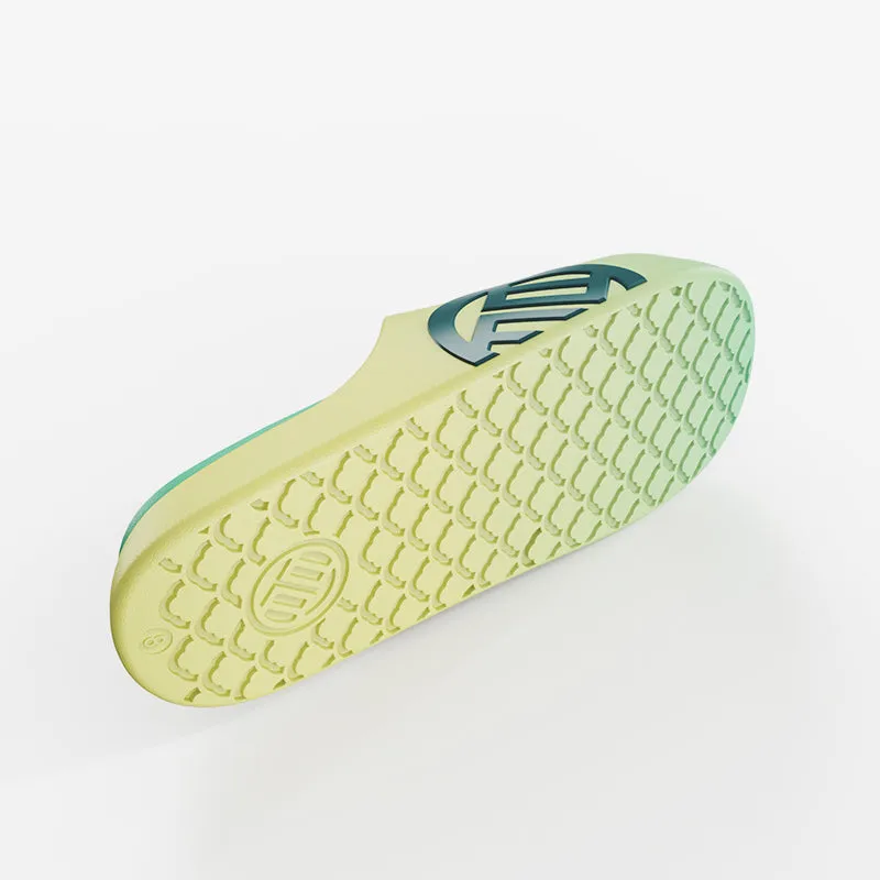 LUXIAOJUN Sports Slides - Yellow & Green