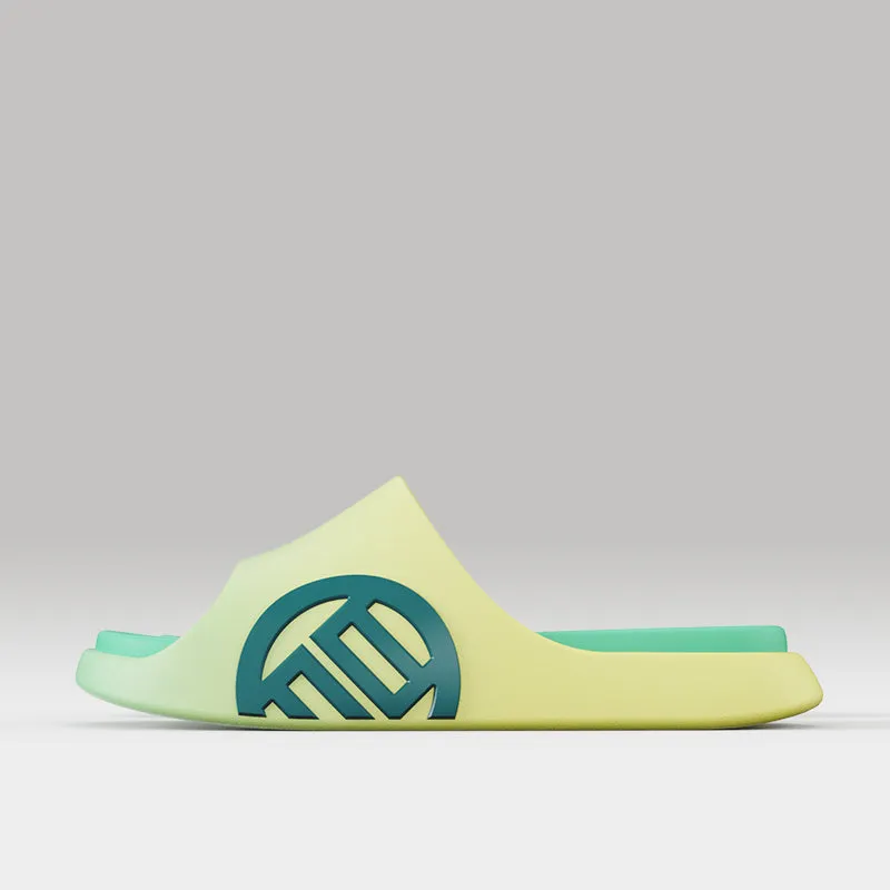 LUXIAOJUN Sports Slides - Yellow & Green