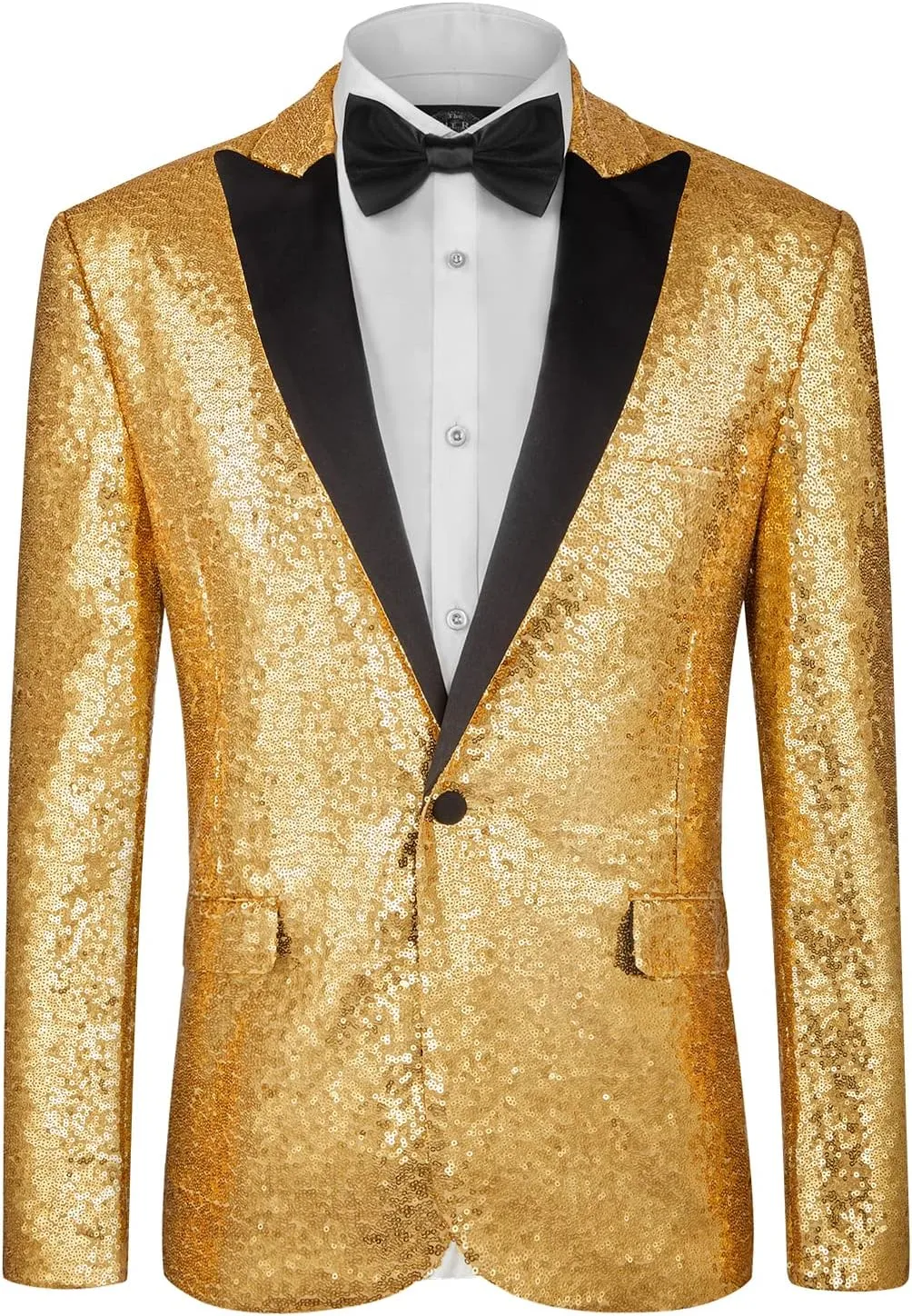 MAGE MALE Mens Tails Slim Fit Tailcoat Sequin Dress Coat Swallowtail Dinner Party Wedding Blazer Suit Jacket