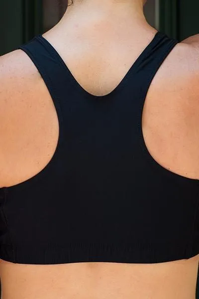 Mastectomy Racer Back Swim & Sports Bra