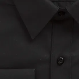 Men's Dress Shirts Regular Fit Solid Long Sleeve Formal Shirt Business Casual Button Down Shirts