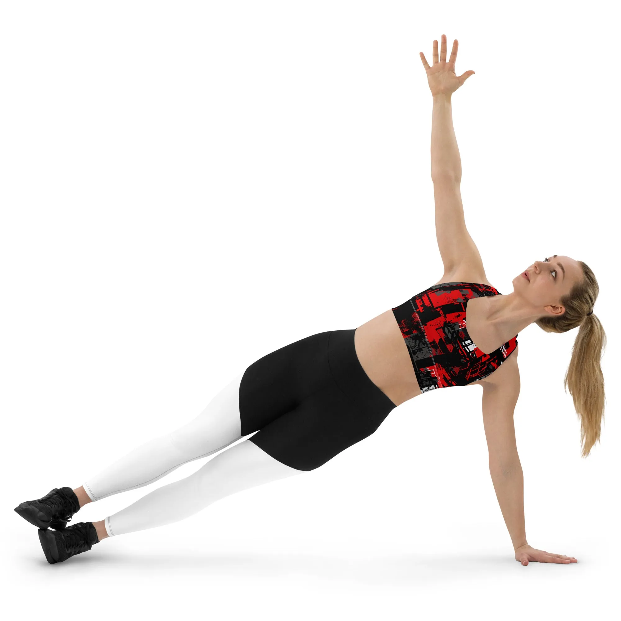 Mile After Mile - Urban Decay 001 Longline Racer Back Sports Bra