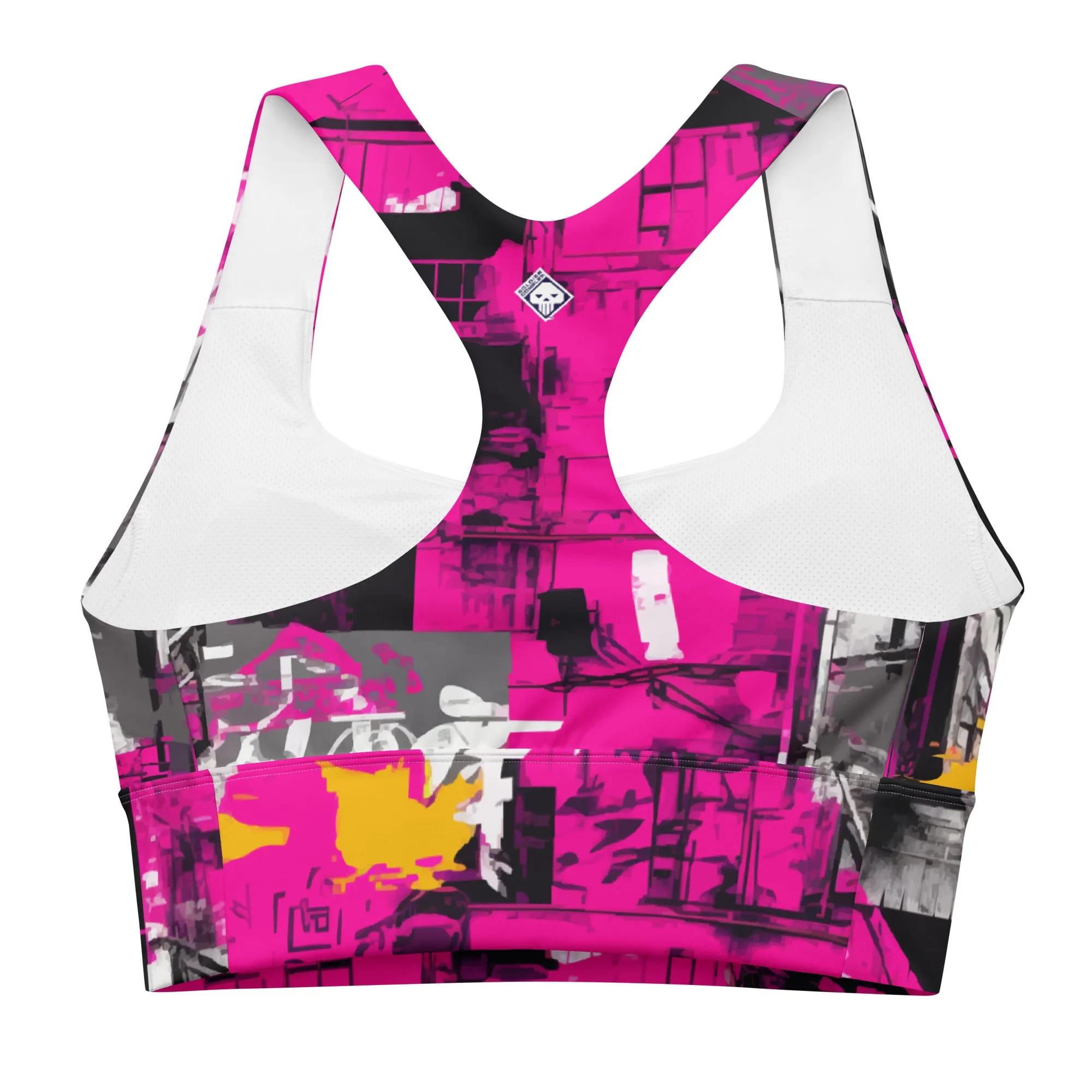 Mile After Mile - Urban Decay 002 Longline Racer Back Sports Bra