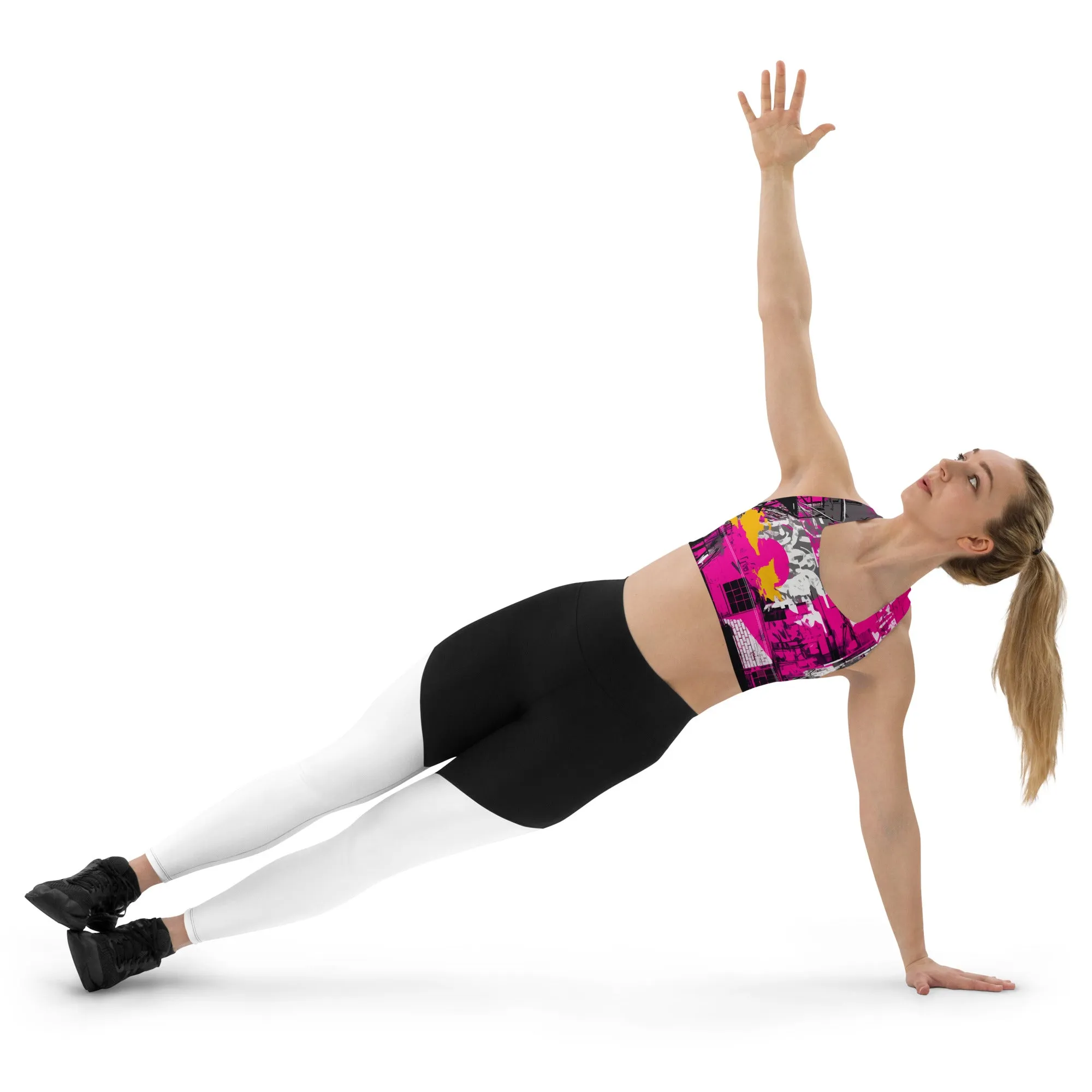 Mile After Mile - Urban Decay 002 Longline Racer Back Sports Bra