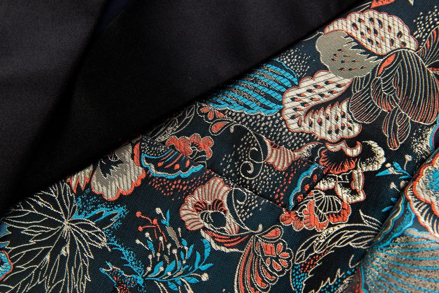 MOGU Mens Blazer Fashion Floral Casual Sports Coat Slim Fit Suit Jacket