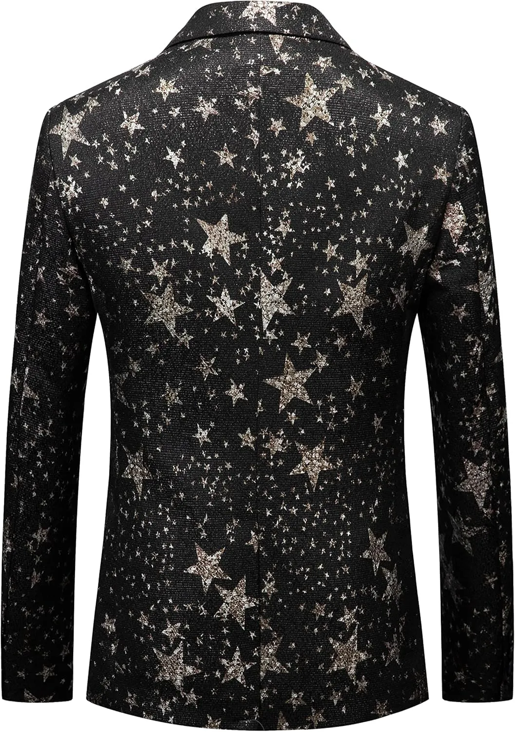 MOGU Mens Blazer Fashion Floral Casual Sports Coat Slim Fit Suit Jacket