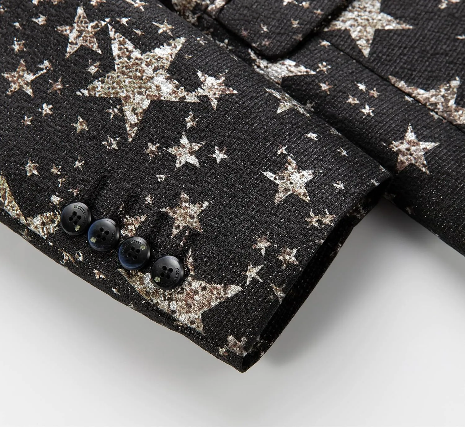 MOGU Mens Blazer Fashion Floral Casual Sports Coat Slim Fit Suit Jacket