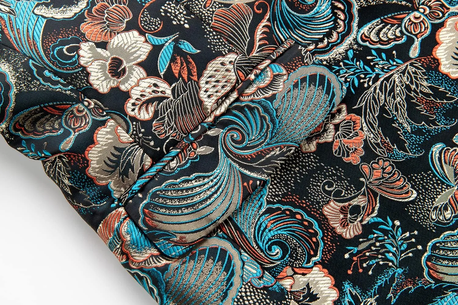 MOGU Mens Blazer Fashion Floral Casual Sports Coat Slim Fit Suit Jacket