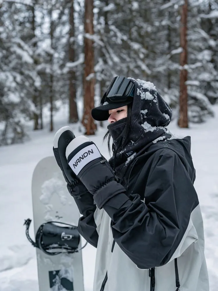 NANDN Winter Powder Snow Mittens
