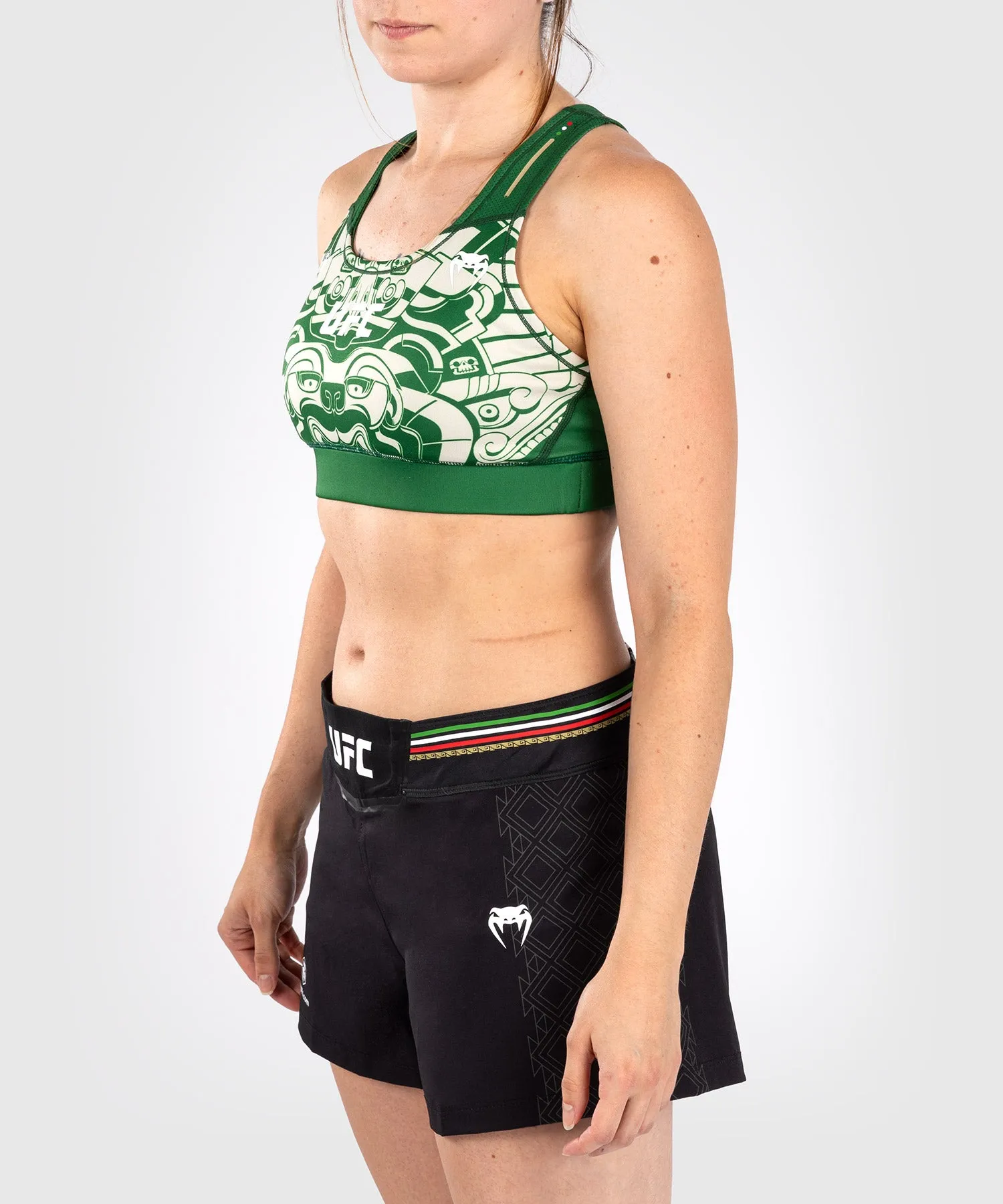 Noche UFC by Venum Authentic Fight Night Women’s Sports Bra - Green
