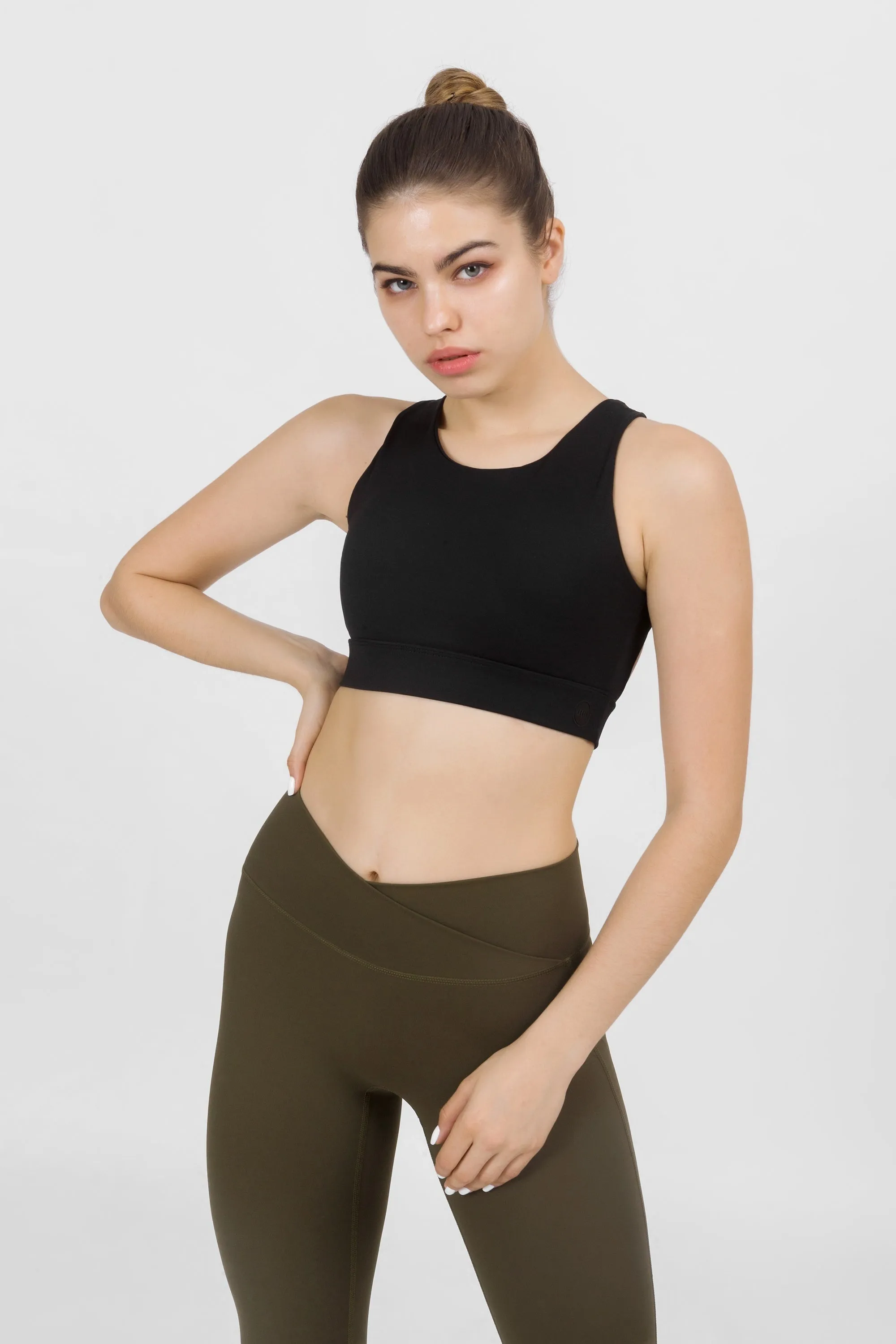 Open Back Sports Bra