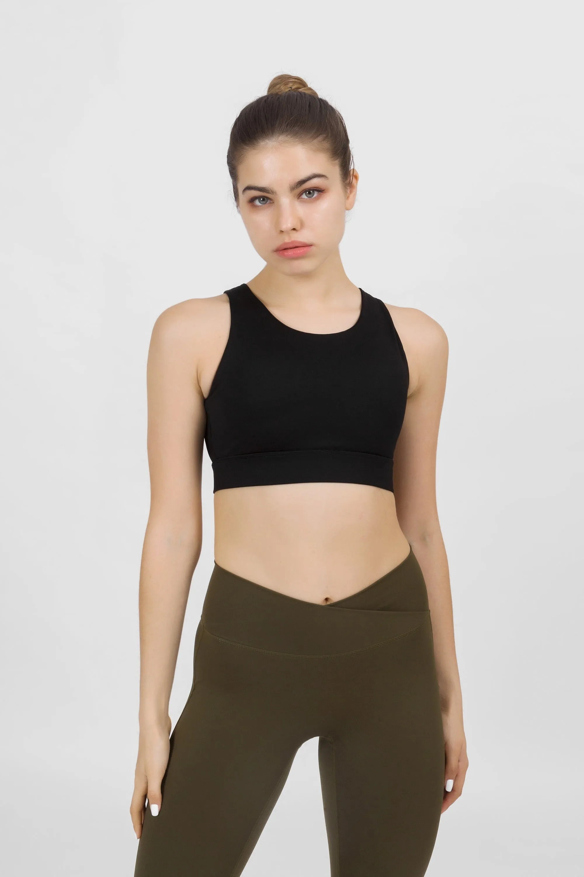 Open Back Sports Bra
