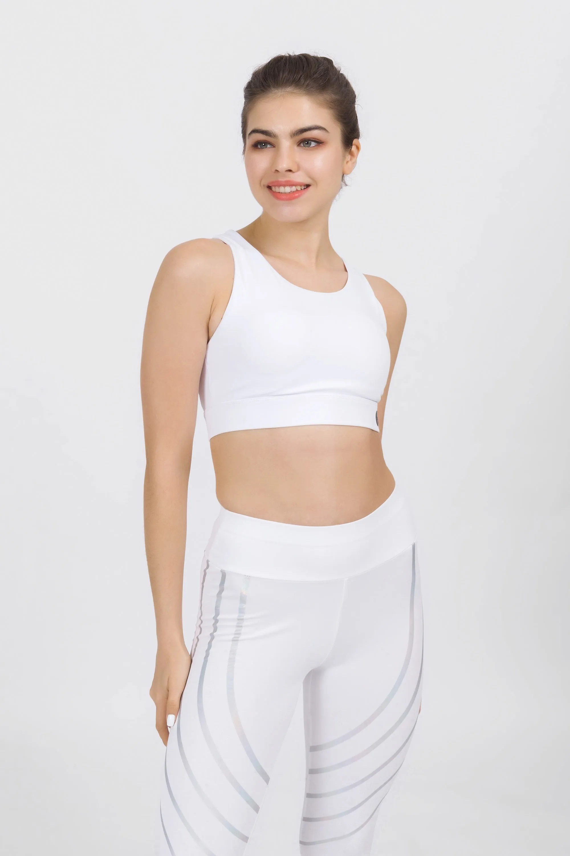 Open Back Sports Bra