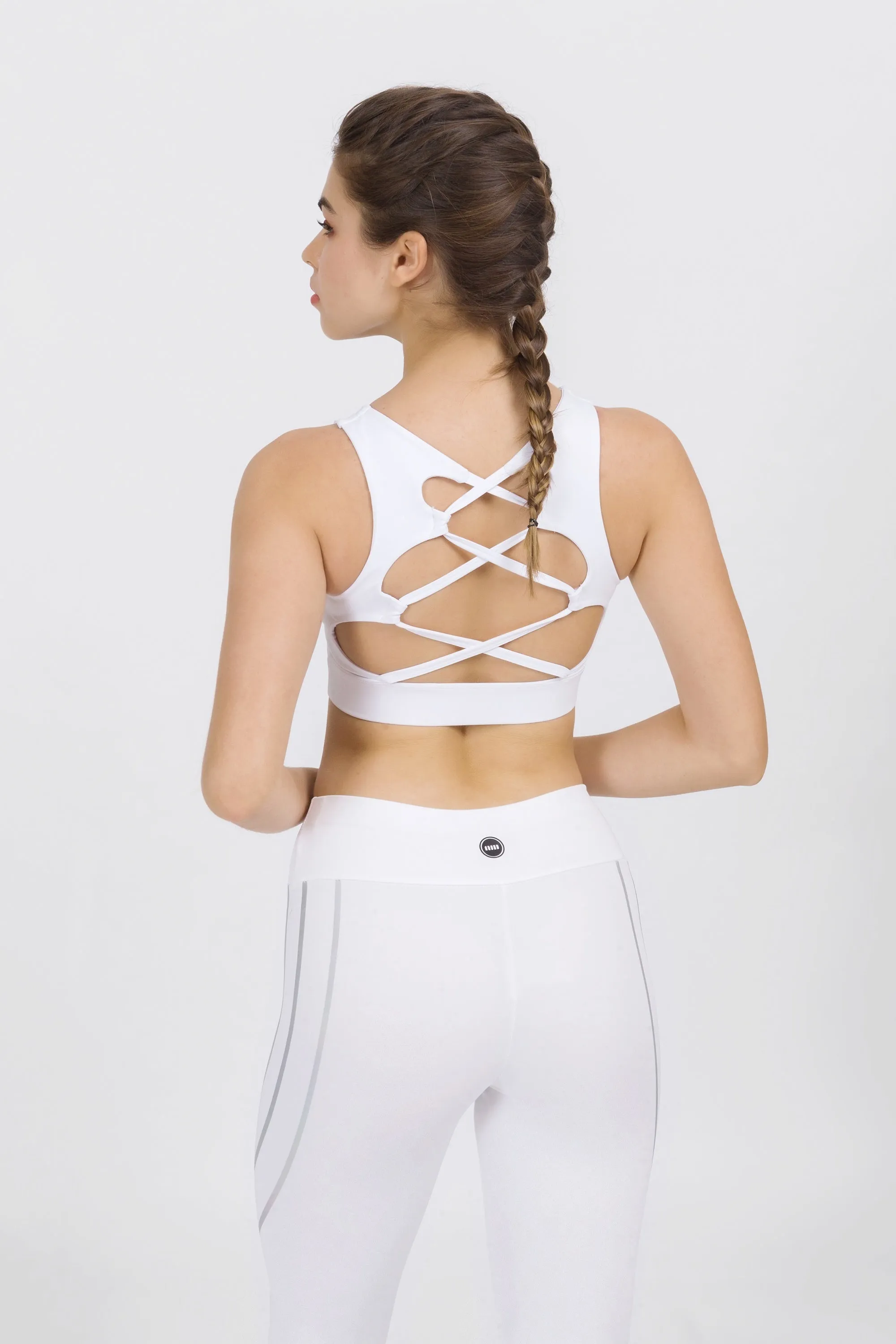 Open Back Sports Bra