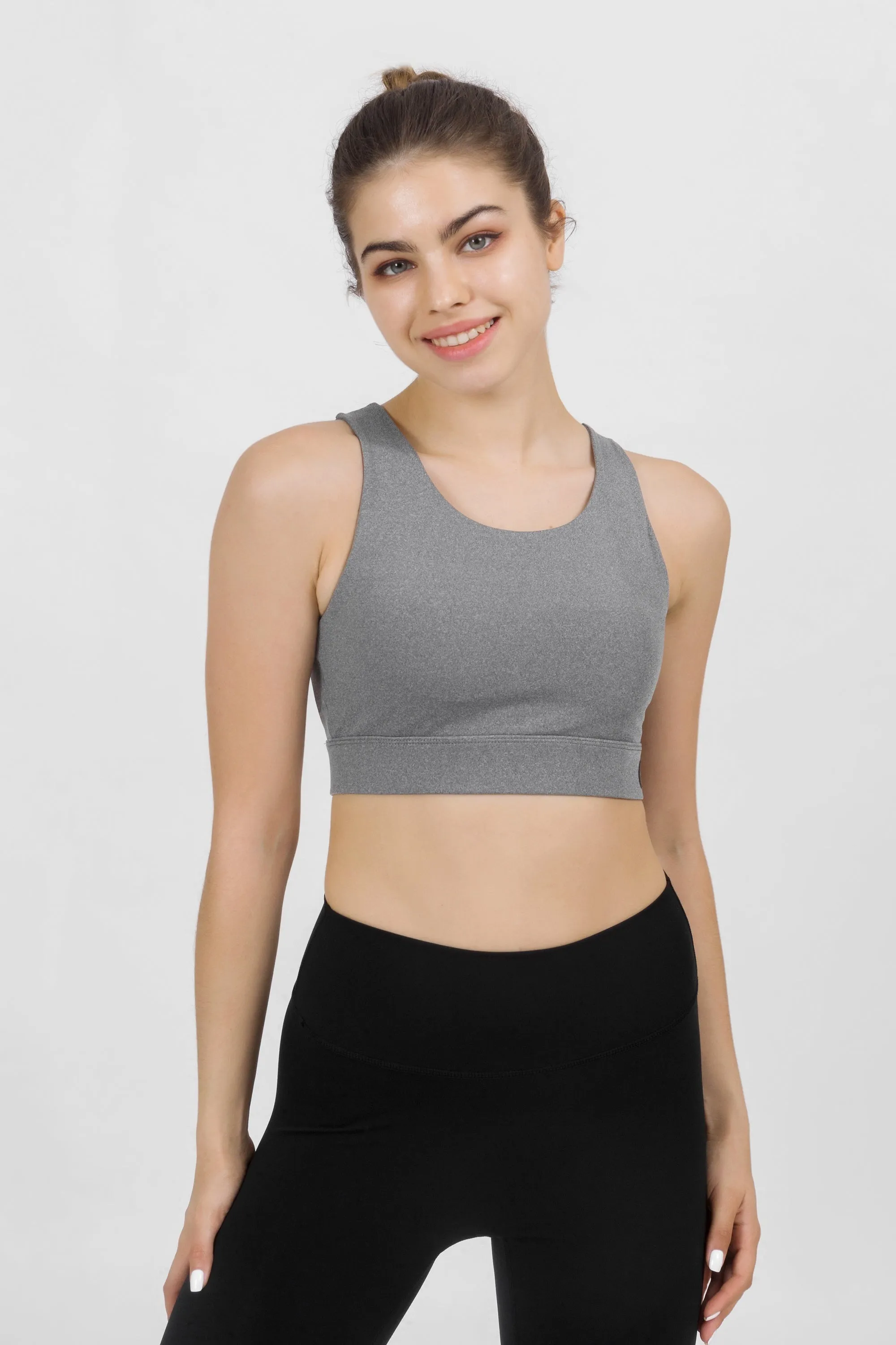 Open Back Sports Bra