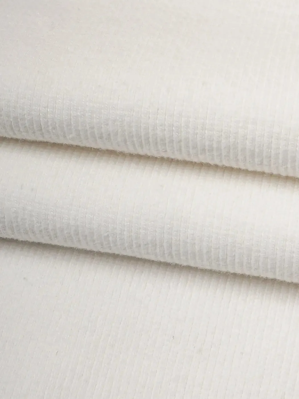 Organic Cotton & Spandex Heavy Weight Stretched Rib Fabric ( KR14090 )