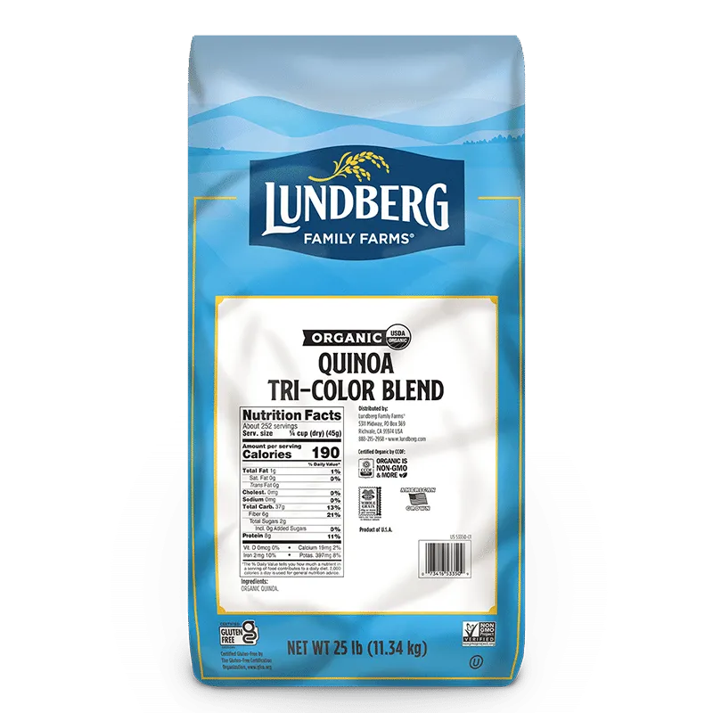Organic Quinoa - Tri-Color Blend