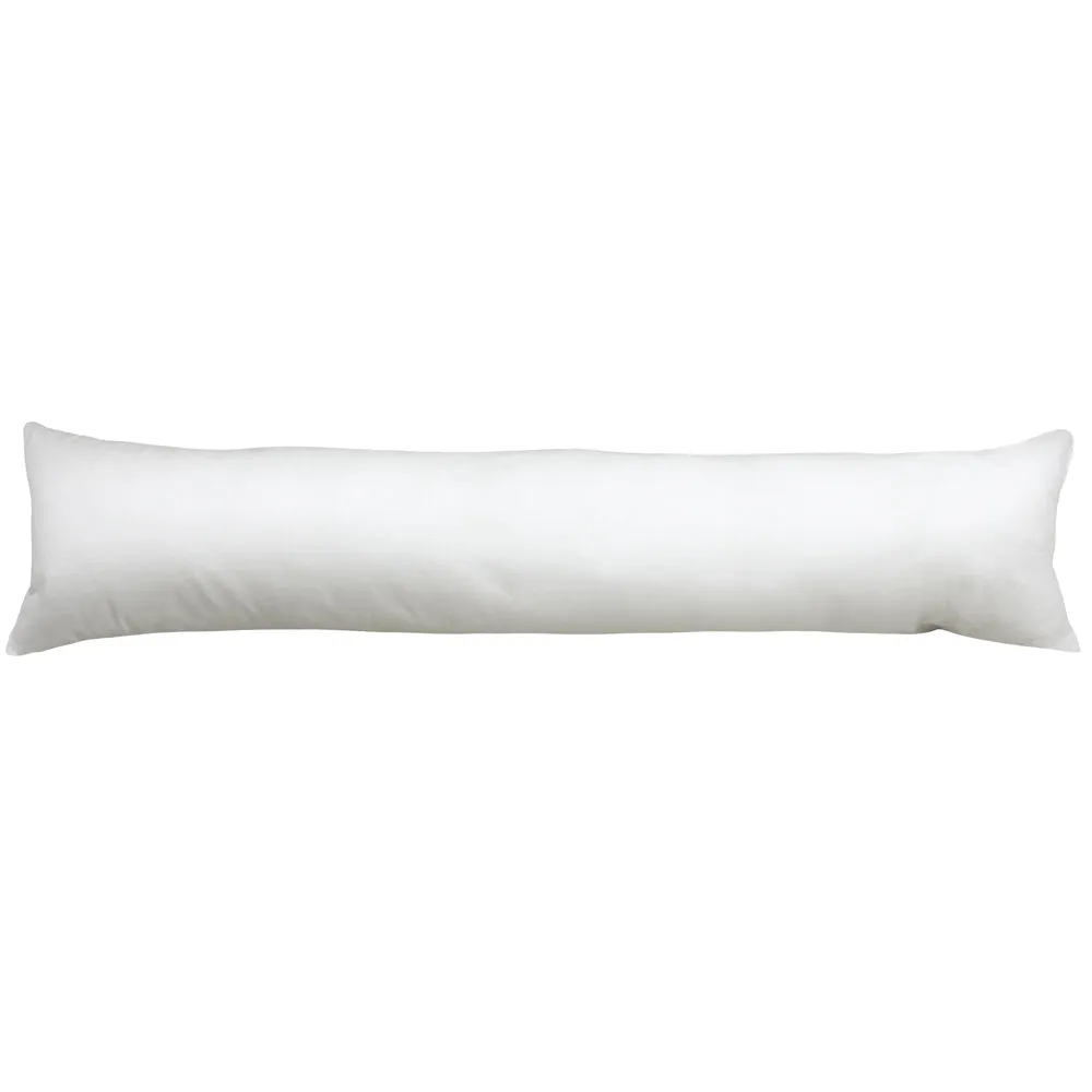 Polyester Draught Excluder Cushion Pad/Inner White