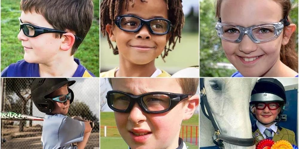 PROGEAR® Eyeguard | Kids Sports Glasses (XL) | 8 Colors