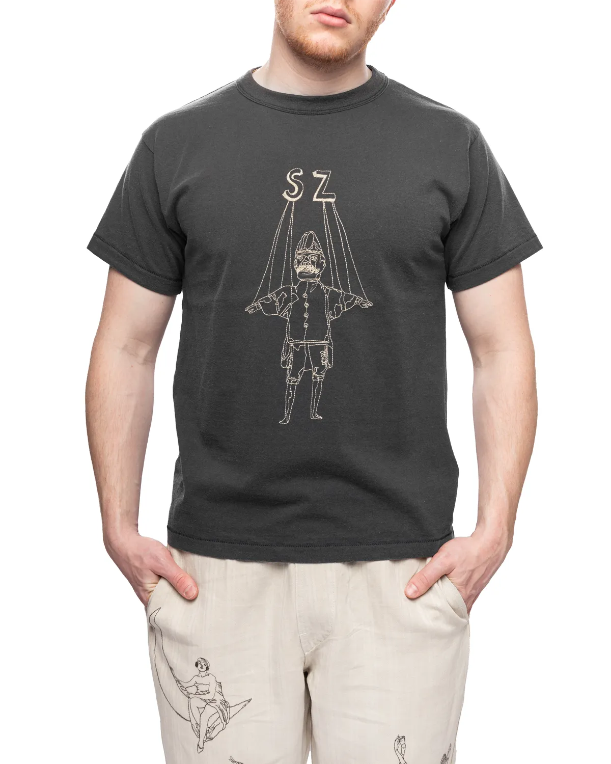 Puppet Tee Charcoal