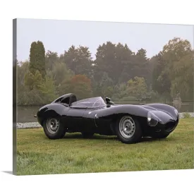 "1958 Jaguar D-Type 3.8 litre sports racing 2-seater. Country of origin United" Canvas Wall Art