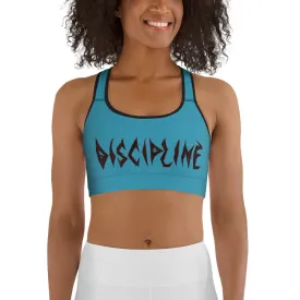 "Discipline/Beastmode" by R. Pittman - Sports bra