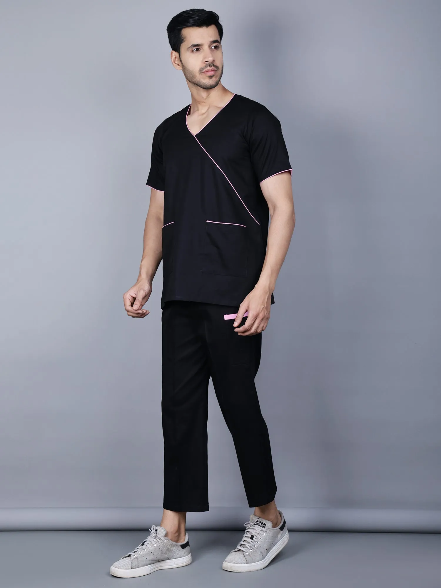 Ramajikk Medical Unisex Overlap V-Neck Design Scrub Suit