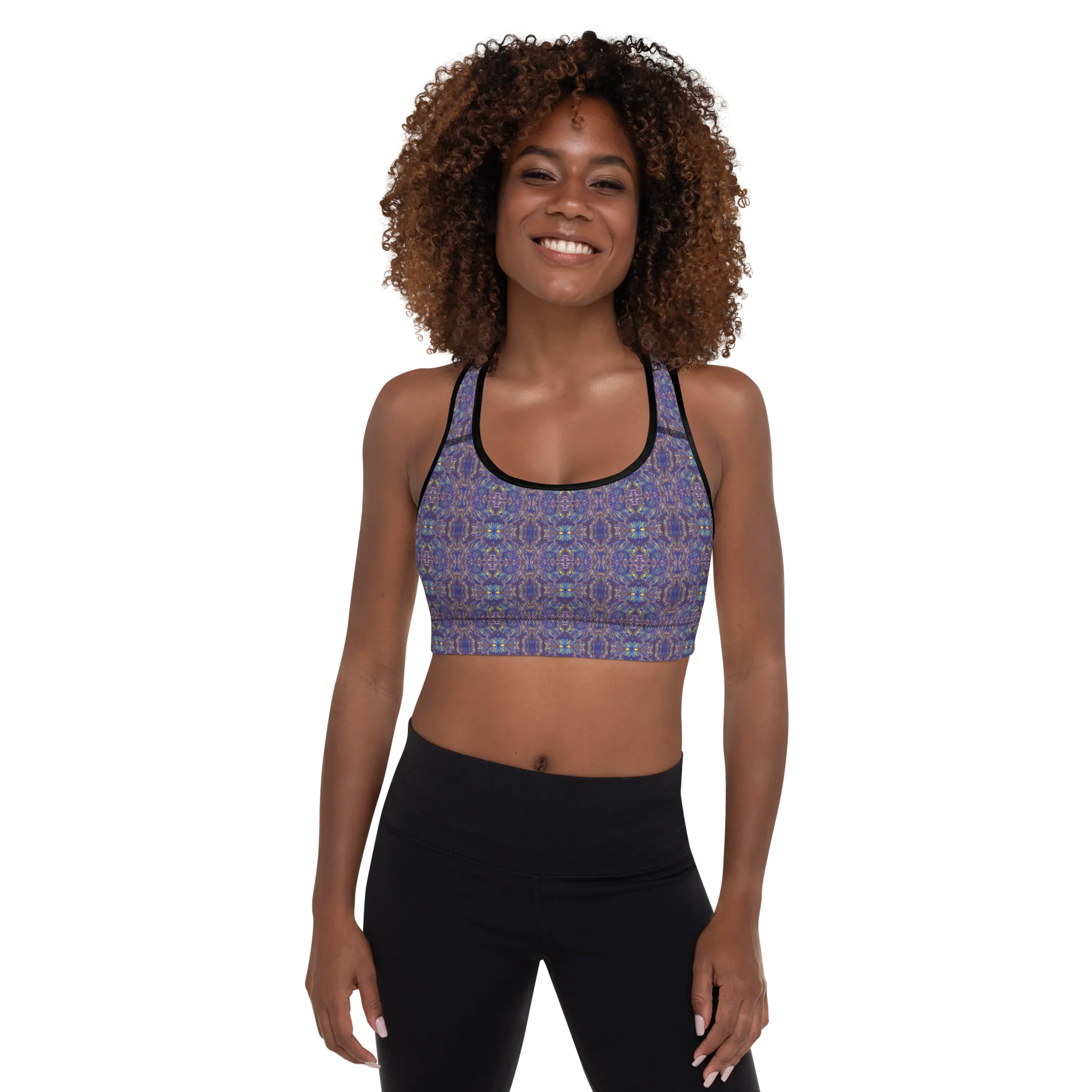 Recursia Bohemian Dream Padded Sports Bra