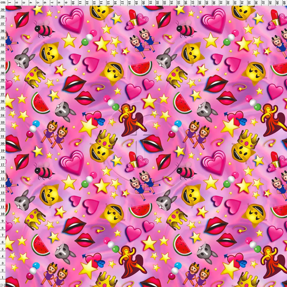 Spandex Emoji Dancer Pink