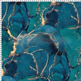 Spandex Ink Ethereal Teal