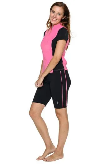 Sport & Swim Athletic Zip Top - Chlorine Proof