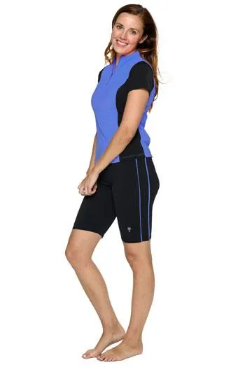 Sport & Swim Athletic Zip Top - Chlorine Proof