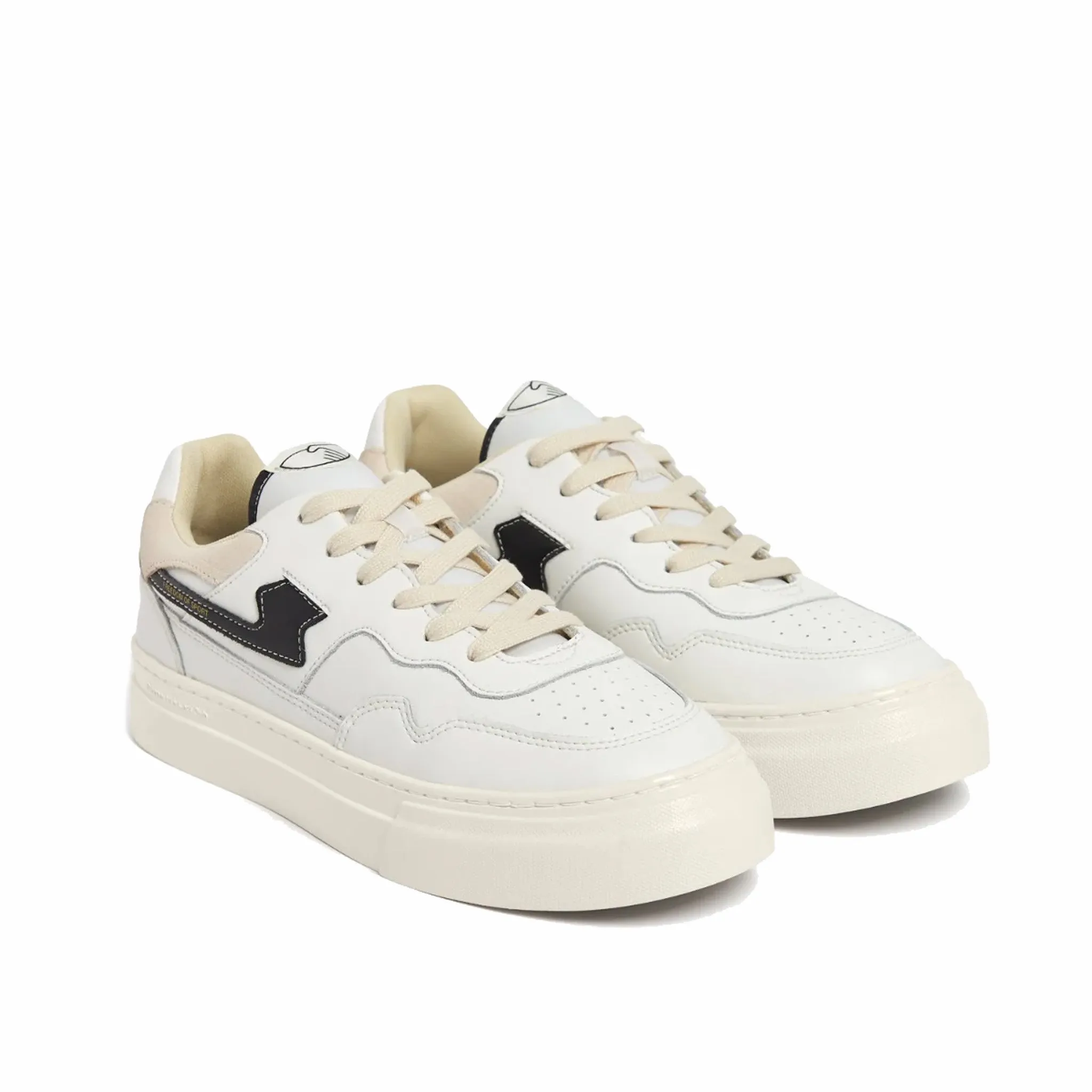 Stepney Workers Club Pearl S-Strike Leather (White/Black)