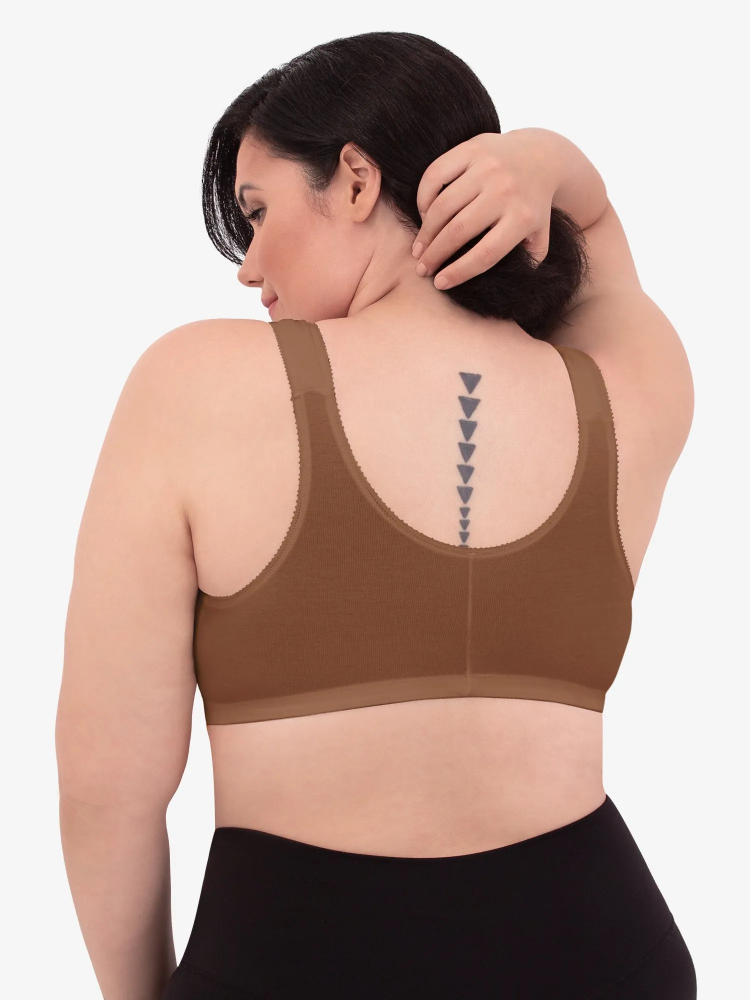 The Meryl - Cotton Front-Closure Comfort & Sleep Bra